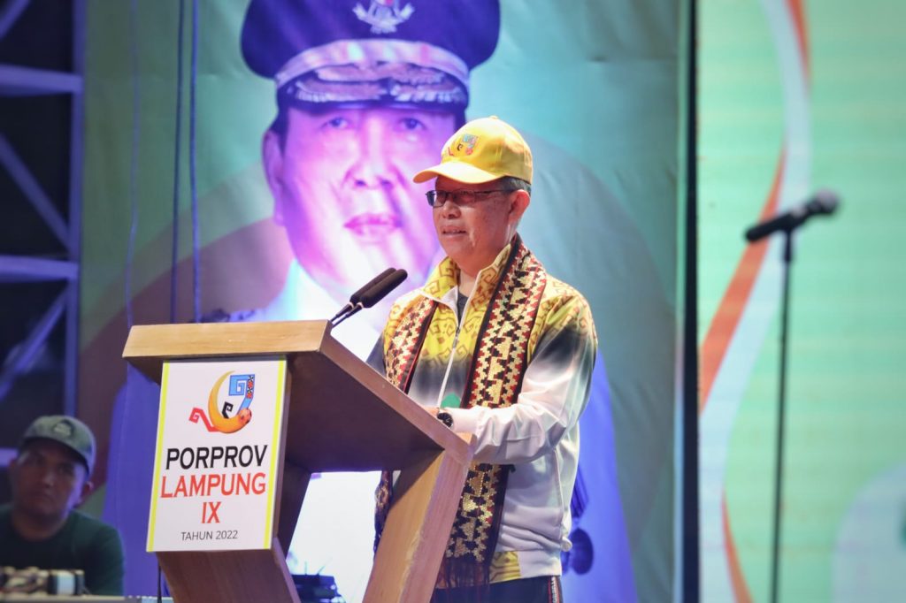 Porprov Lampung 2022 Resmi Ditutup
