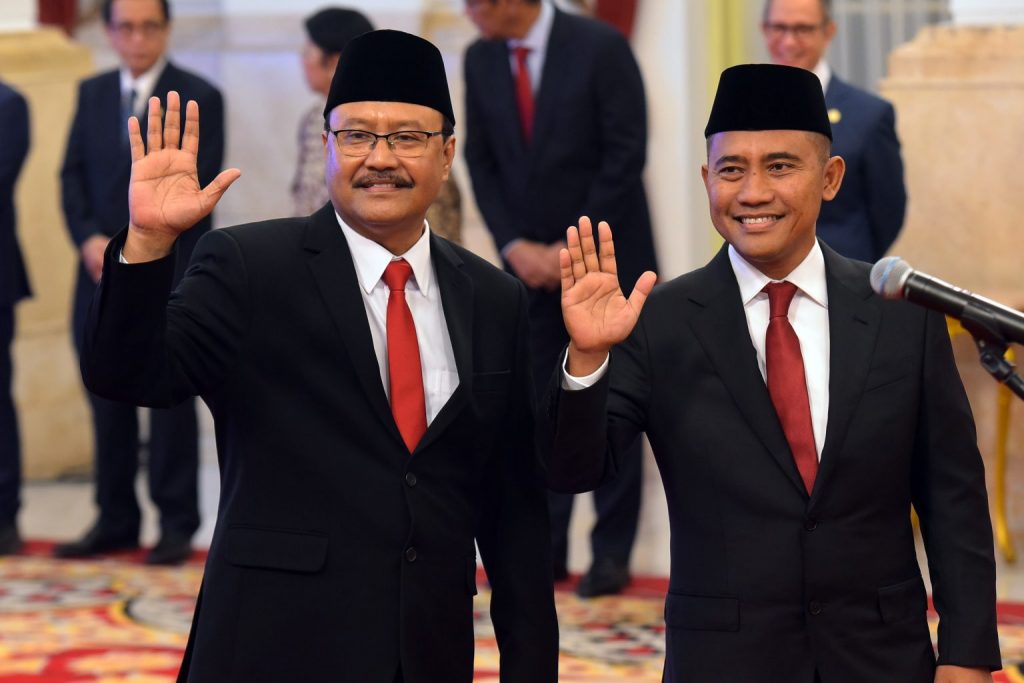 Presiden Jokowi Lantik Saifullah Yusuf Sebagai Mensos dan Eddy Hartono Sebagai Kepala BNPT
