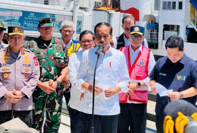 Presiden Jokowi Pastikan Kesiapan Pelabuhan Merak untuk Arus Mudik 2023