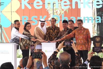 Presiden Jokowi Resmikan Fasilitas Kesehatan Kanker, Ibu, dan Anak di RSK Dharmais