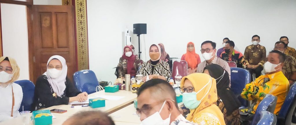 Rapat persiapan penyelenggaraan Festival Kemilau Tapis Lampung 2021