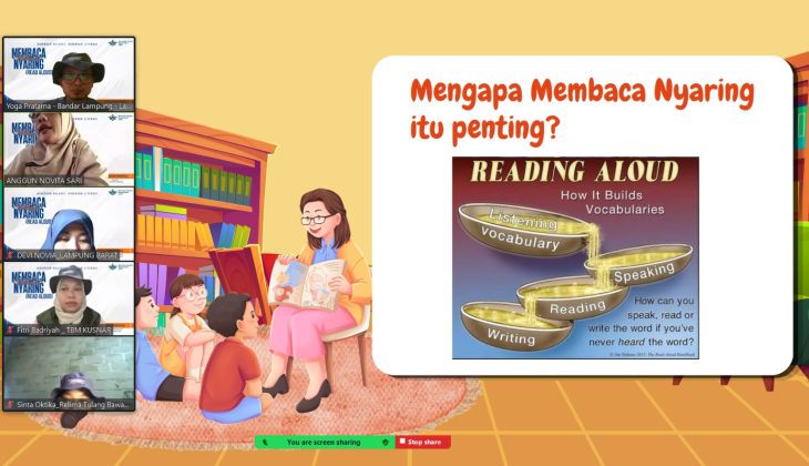 Relima Lampung Ajak Masyarakat Aktif Membaca Nyaring, Tingkatkan Literasi Sejak Dini