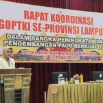 Riana Sari Arinal Buka Rapat Koordinasi GOPTKI