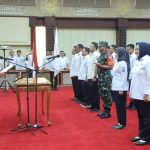 Riana Sari Arinal Lantik Pengurus PMI Lampung Selatan Masa Bakti 2022-2027