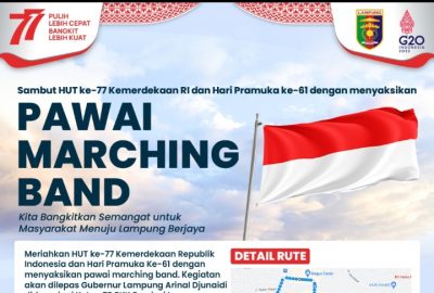 Dishub akan Lakukan Pengalihan Arus Lalu Lintas saat Kirab Marching Band dan Pramuka