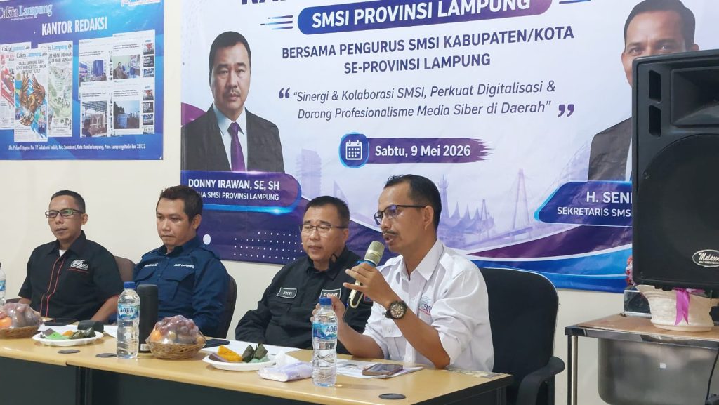 SMSI Bandar Lampung Dorong Transformasi Kelembagaan Media Menuju Standar Profesional