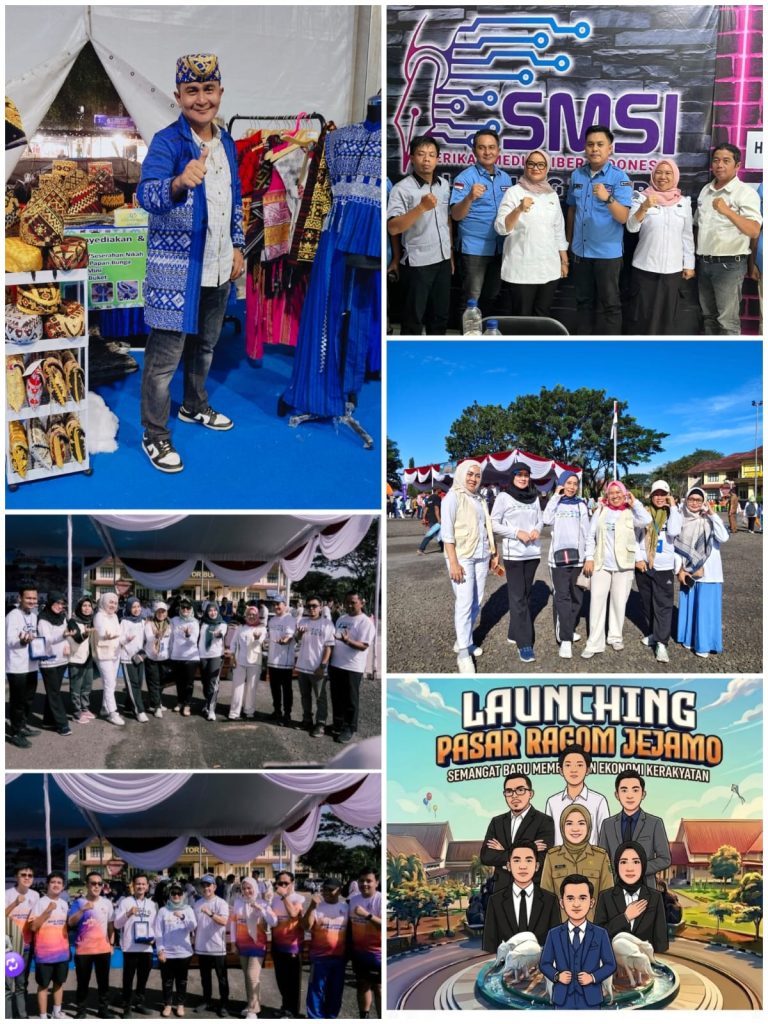 SMSI Lampung Timur dan Disperindag Luncurkan Pasar Ragam Jejamo untuk Perkuat Ekonomi Kerakyatan