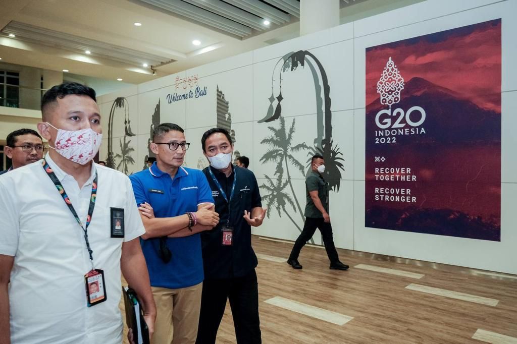 Sandiaga Uno Pastikan Kesiapan Skenario Alur dan Proses Kedatangan Delegasi World Conference on Creative Economy