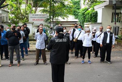 Satgas BLBI Pasang Plang Pengamanan Aset Properti Tanah PT Intercon Enterprises