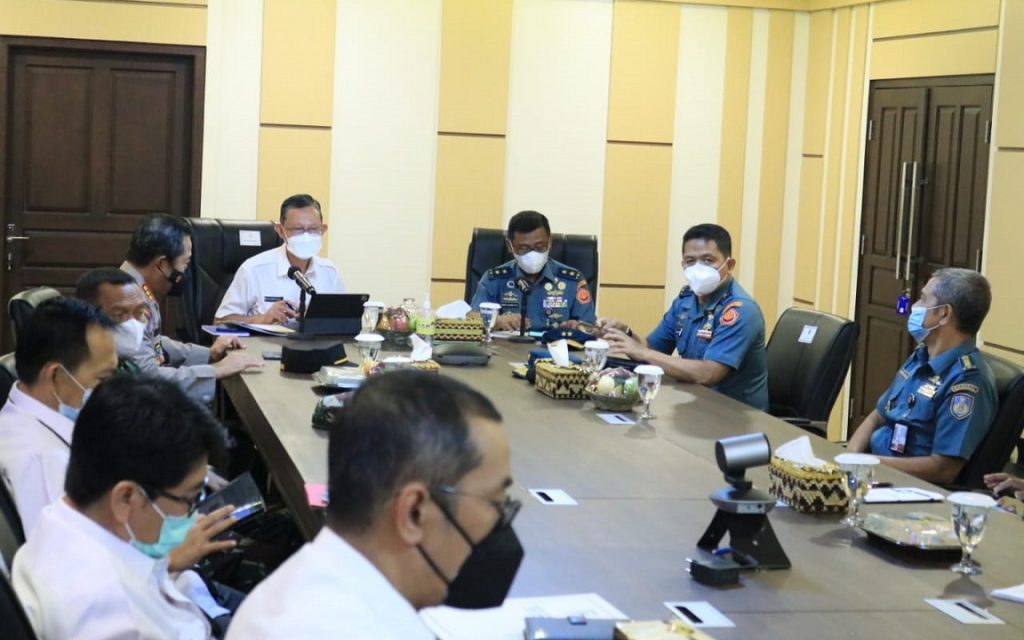 Sekdaprov Fahrizal Darminto menerima Tim Kajian Daerah Sekretariat Jenderal Wantannas