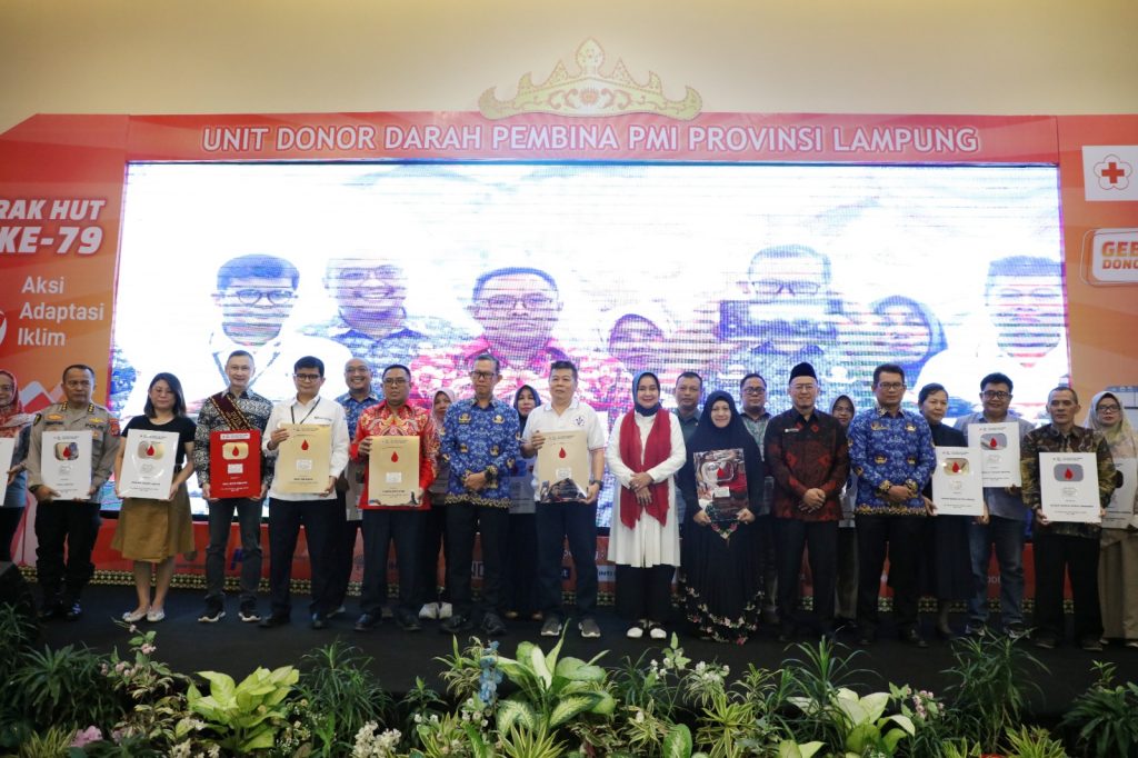 Sekdaprov Fahrizal Hadiri Gebyar Undian Donor Darah Sukarela Semarak HUT PMI ke-79