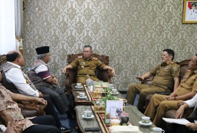 Sekdaprov Terima Audiensi Forum Kerukunan Umat Beragama Provisi Lampung