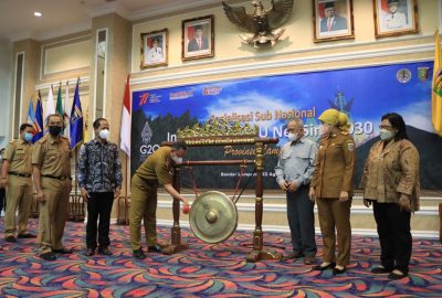 Sekdaprov Wakili Gubernur Buka Acara Sosialisasi Sub Nasional Indonesia’s FOLU Net Sink 2030
