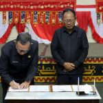 Sekdaprov dan Ketua DPRD Lampung Tandatangani Nota KUA-PPAS APBD Provinsi Lampung 2025