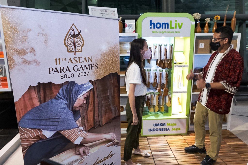 Semarakkan ASEAN Para Games 2022, Kemenparekraf Tampilkan Pelaku Ekraf di Terminal 3 Kedatangan Domestik, Bandara Soekarno Hatta