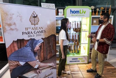 Semarakkan ASEAN Para Games 2022, Kemenparekraf Tampilkan Pelaku Ekraf di Terminal 3 Kedatangan Domestik, Bandara Soekarno Hatta