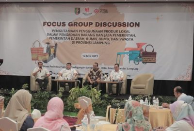 Senen Mustakim Buka FGD Pengutamaan Penggunaan Produk Lokal