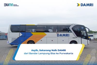 Seru! Kini Naik DAMRI dari Bandar Lampung Bisa Langsung ke Purwakarta