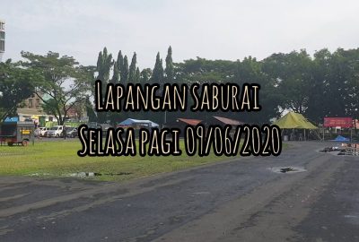 Lapangan Saburai Menjelang New Normal
