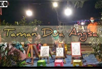 Taman Dua Angsa, Landmark Desa Tanjung Harapan