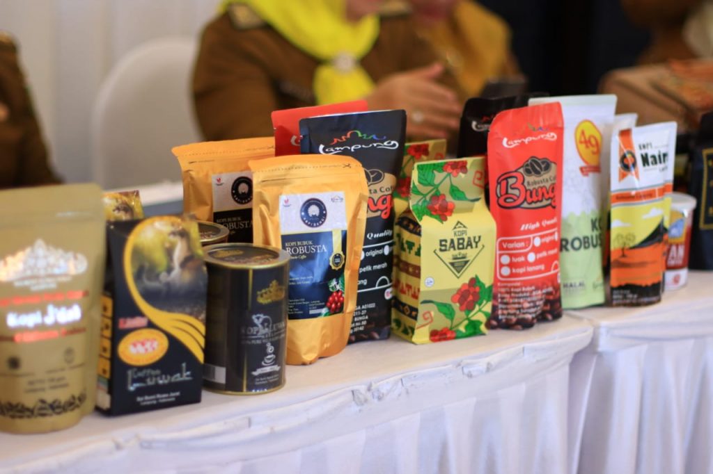 Top 10 Brand Kopi Bubuk Robusta Lampung Diumumkan saat Kick Off Kopi Lampung Begawi