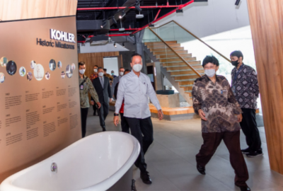 Menperin Apresiasi Perusahaan Keramik Saniter AS Investasi di Cikarang