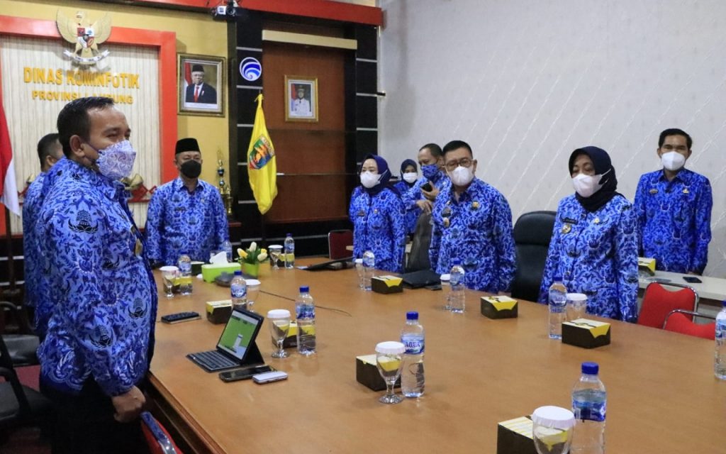 Upacara Puncak HUT ke-50 Korpri secara Virtual