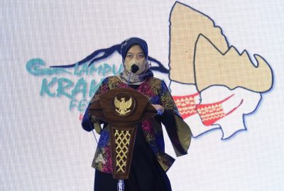 Wagub Chusnunia Chalim Buka Lampung Krakatau Festival (LKF) XXX