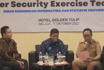 Wakili Gubernur, Kadis Kominfotik Lampung Buka Pelatihan Teknis Kesiapsiagaan Insiden Keamanan