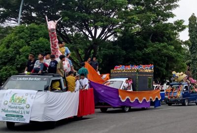 Warga Sukajadi Kalianda Peringati Maulid Nabi Muhammad SAW 1444 H