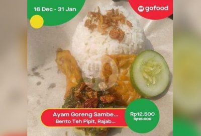 Ada Discount dan Menu Baru di Bento Teh Pipit