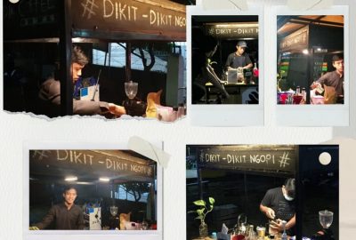 Asa Dibalik Booth Dik Dik Coffee