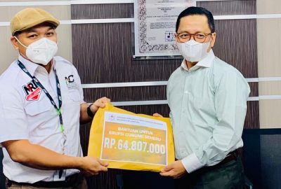 APTISI Wilayah II-B Lampung Salurkan Donasi Gunung Semeru Melalui ICMI Orwil Lampung ke ACT Bandar Lampung