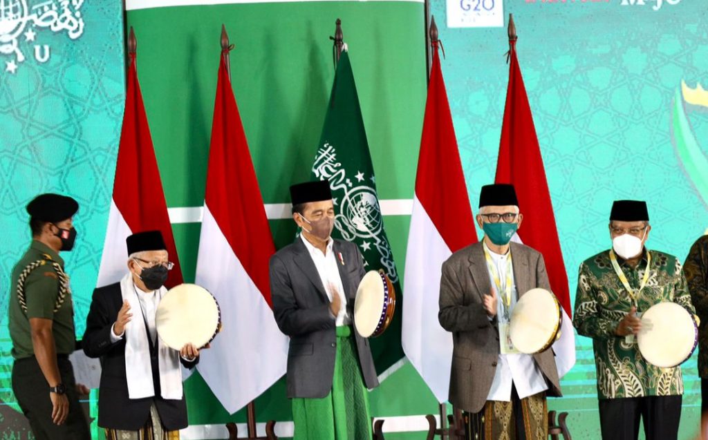 Presiden Jokowi Buka Muktamar ke-34 NU di Pondok Pesantren Darussa'adah