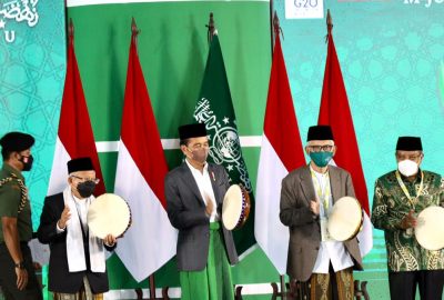 Presiden Jokowi Buka Muktamar ke-34 NU di Pondok Pesantren Darussa’adah