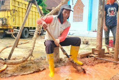 ACT Lampung Tengah Bangun Sumur Wakaf Mushola