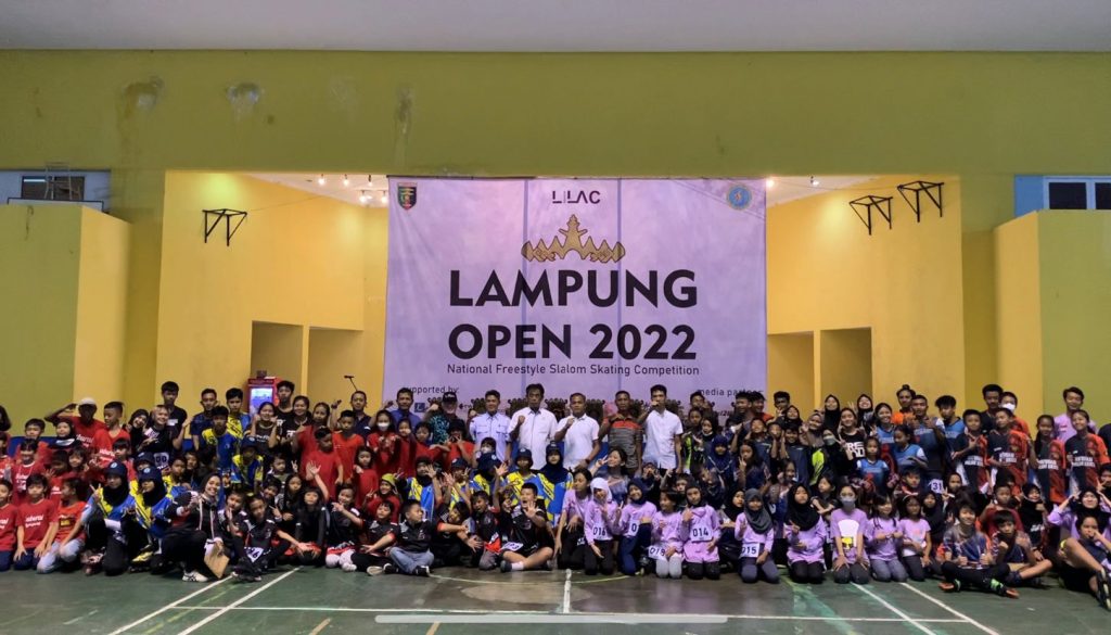 Lampung Tuan Rumah Lomba Sepatu Roda Tingkat Nasional