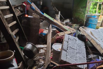 Pengungsi Gempa Kota Jayapura M 5.4 Bertambah Jadi 2.136 Jiwa