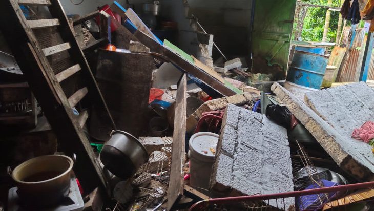 Pengungsi Gempa Kota Jayapura M 5.4 Bertambah Jadi 2.136 Jiwa