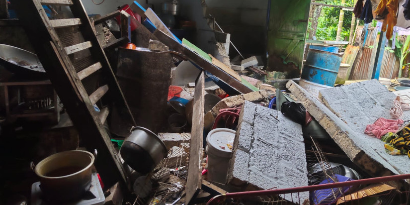 Pengungsi Gempa Kota Jayapura M 5.4 Bertambah Jadi 2.136 Jiwa