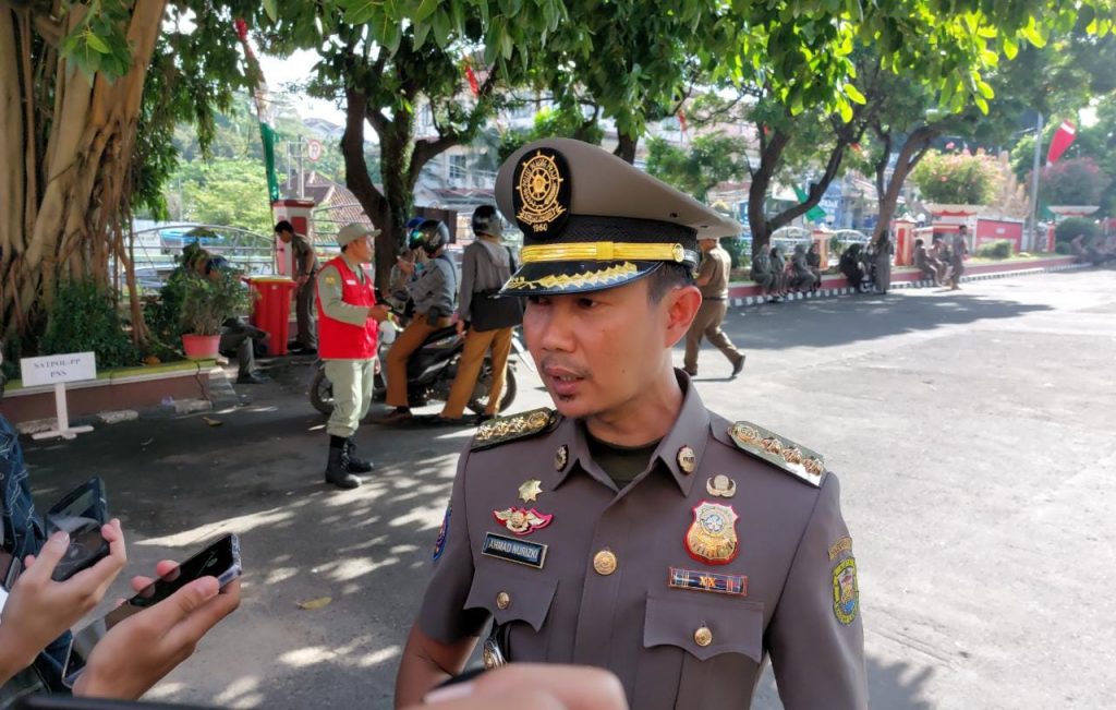 Foto Kasat Pol PP Kota Bandar Lampung, Ahmad Nurizki Erwandi || Foto Travel2Lampung