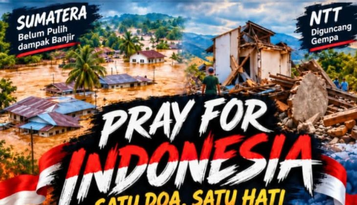 Wujud Kepedulian Bencana, Sekber Relawan Peduli Bencana Lampung Gelar Aksi Solidaritas Seribu Lilin dan Doa Bersama untuk Indonesia