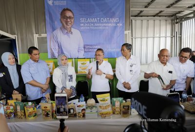 Zulkifli Hasan Kunjungi Pelaku UMKM di Bandar Lampung
