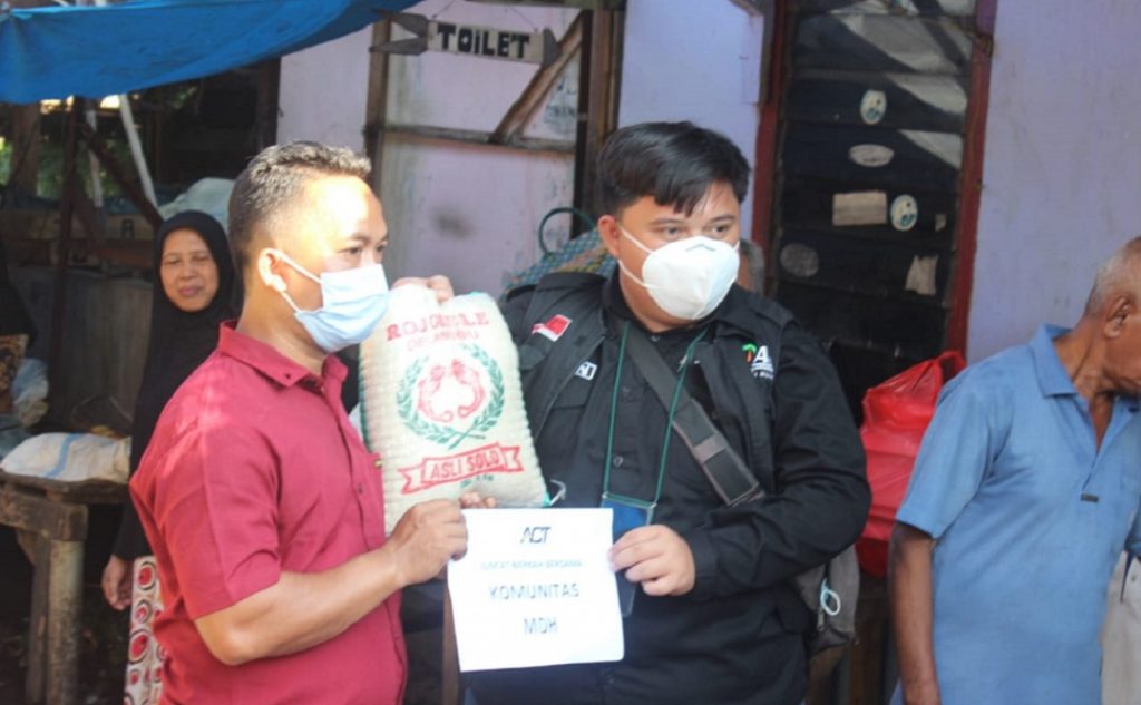 Bantuan Kebakaran Pasar Bakauheni