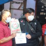 Pasca Kebakaran Pasar Bakauheni, Relawan ACT-MRI Lampung Selatan Salurkan Beras dan Makanan