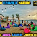 Pantai Kedu Warna Makin Dikenal Wisatawan