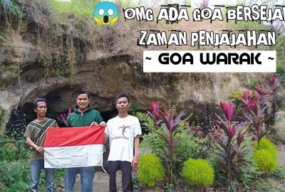 Wisata Sejarah Goa Warak di Kota Metro